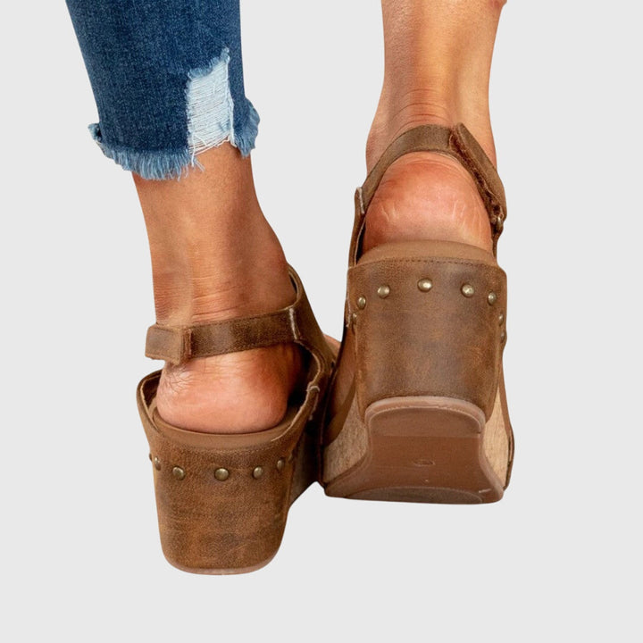 Willa | Casual Open Toe Ortodontiske Sandaler