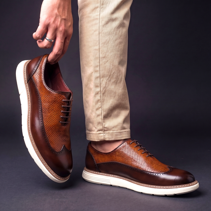 Hudson | Moderne Wingtip Oxfords