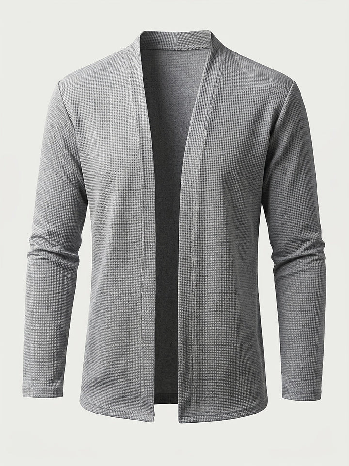 Theodore | Åben-Front Tekstureret Cardigan