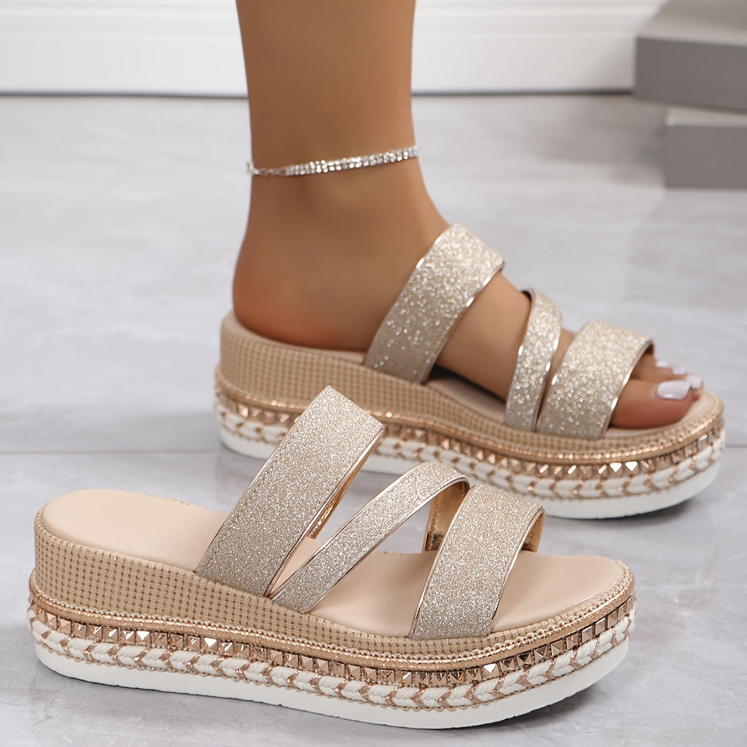 Layla | Premium Komfortabel Wedge Sandal