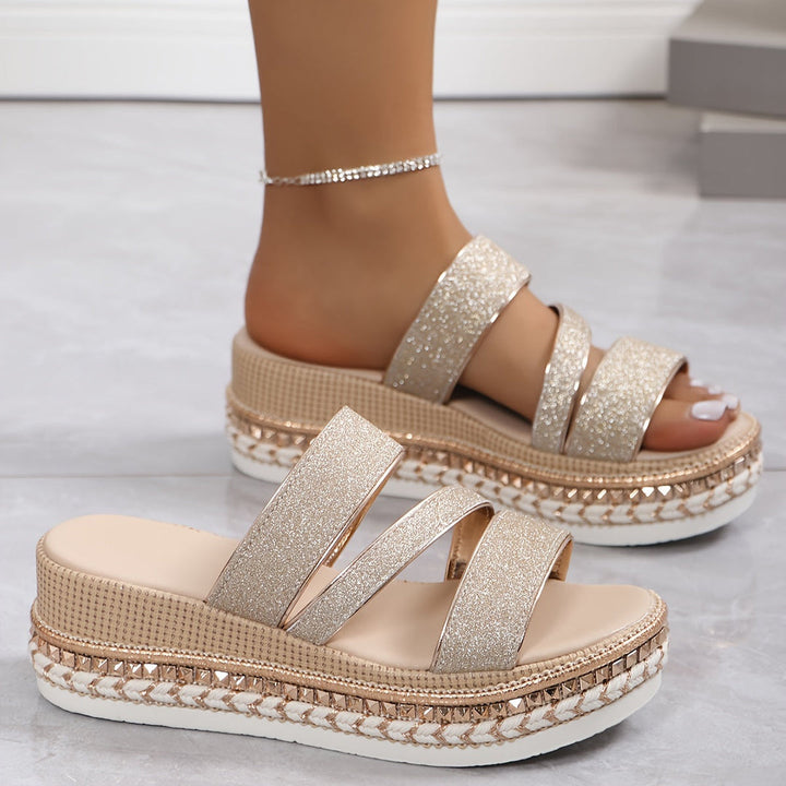 Layla | Premium Komfortabel Wedge Sandal