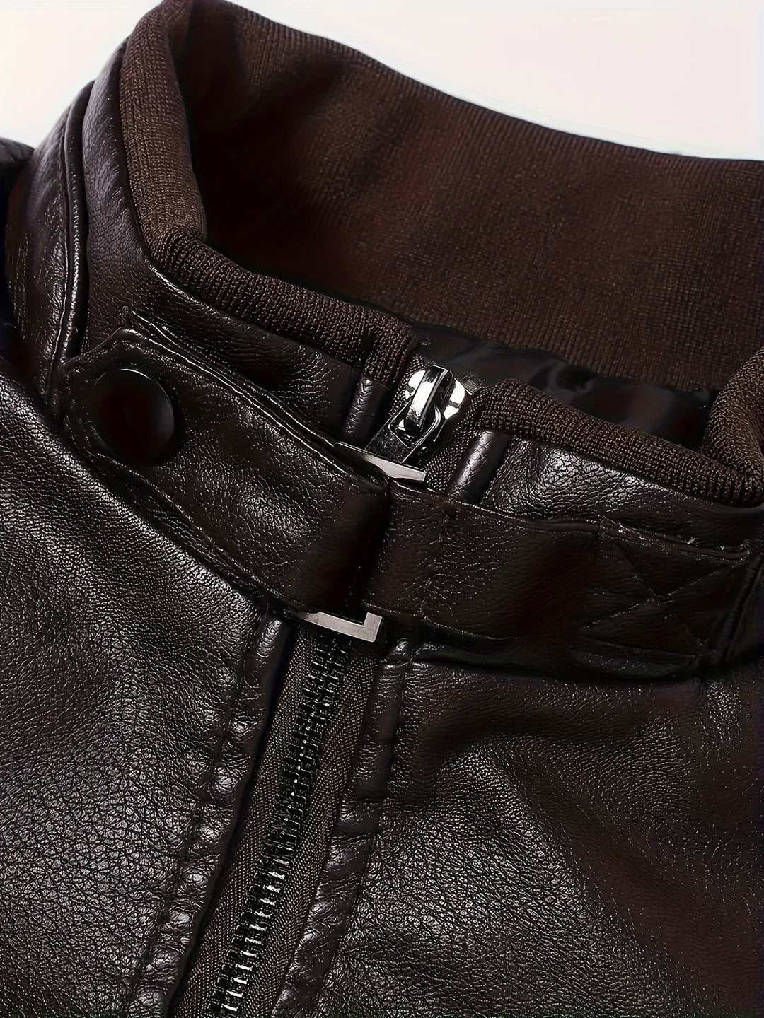 Tobias | Klassisk Stand-Collar Moto Jakke