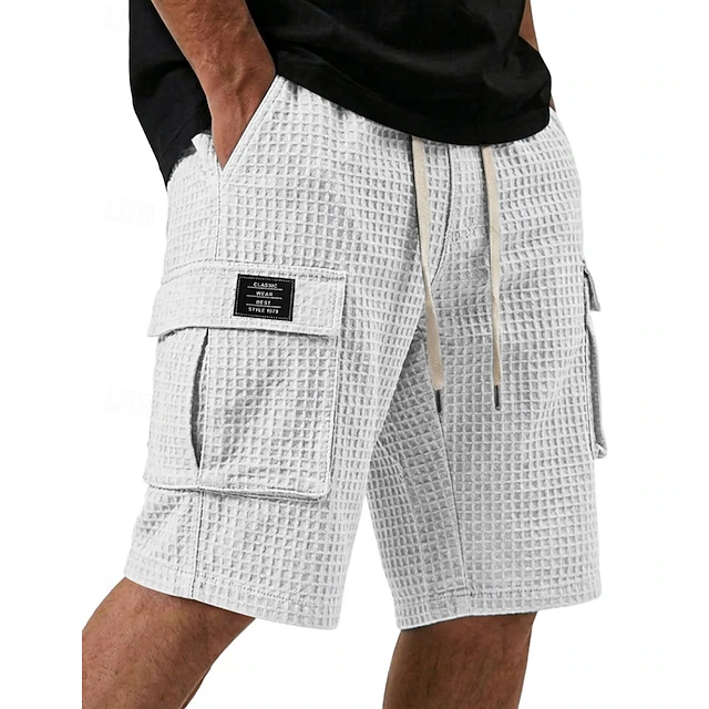 Landon | Teksturerede Cargo Shorts