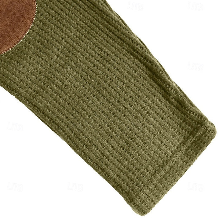 Bennett | Tekstureret Farveblok Polo T-shirt