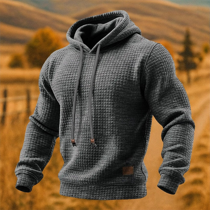Beckett | Tekstureret Pullover Hoodie