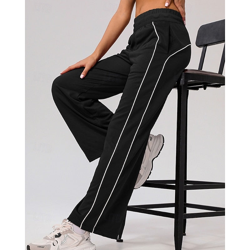 Maisie | Afslappede Joggers med Sidestribe