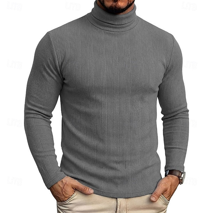 Rowan | Teksturert Turtleneck