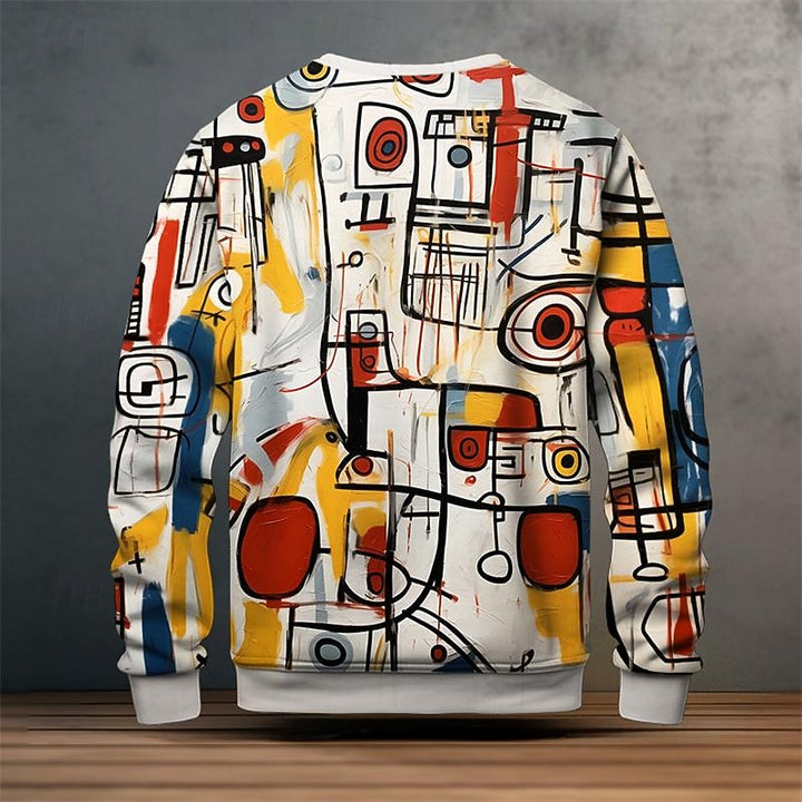 Nash | Kunstnerisk Crew Neck Sweatshirt