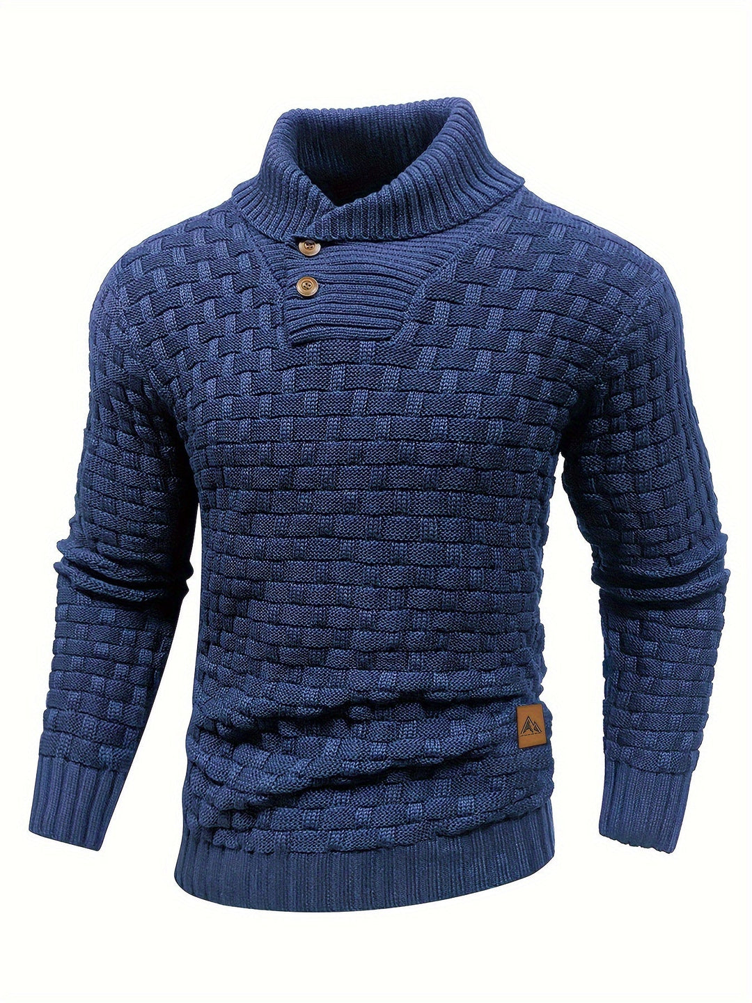 Alistair | Tekstureret Skulderkrave Sweater