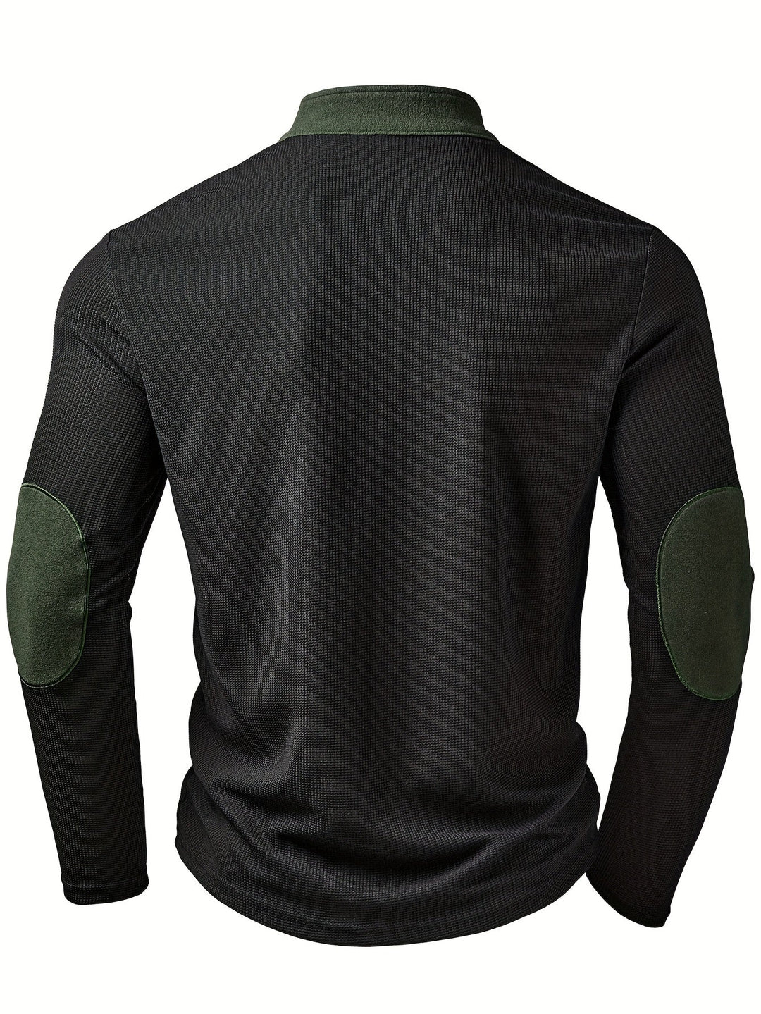 Rory | Tekstureret Farveblok Quarter-Zip Pullover