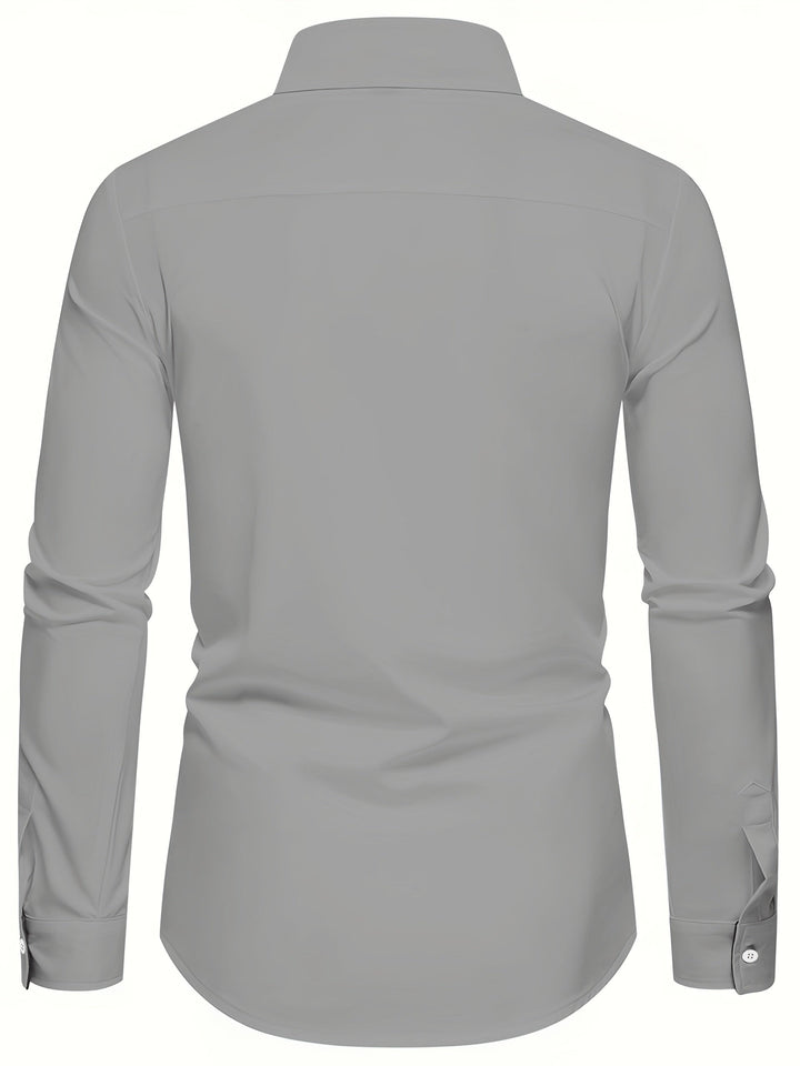 Graham | Kontrast-Trim Slim Skjorte