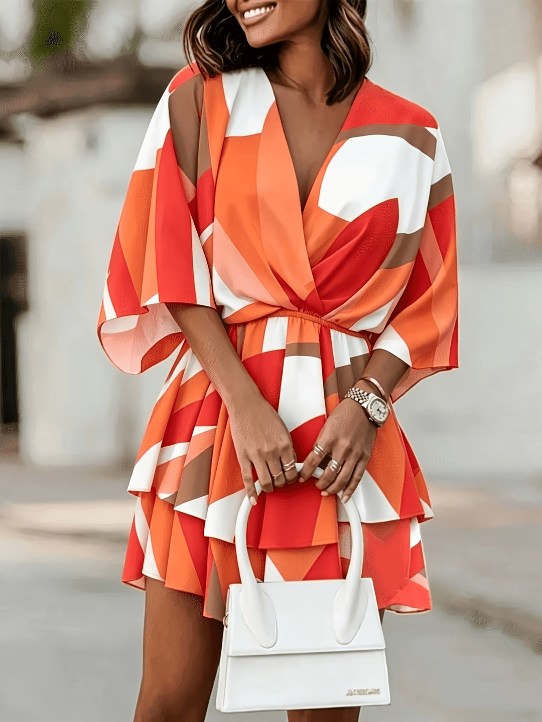 Rosanna | Flydende Batwing Wrap Kjole