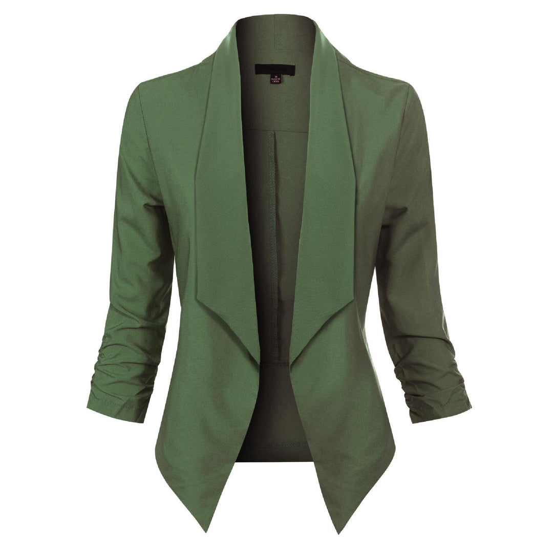Penelope | Åben-Front Draperet Blazer