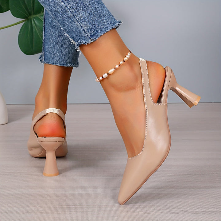Sophia | Elegant Slingback Spidse Hæle