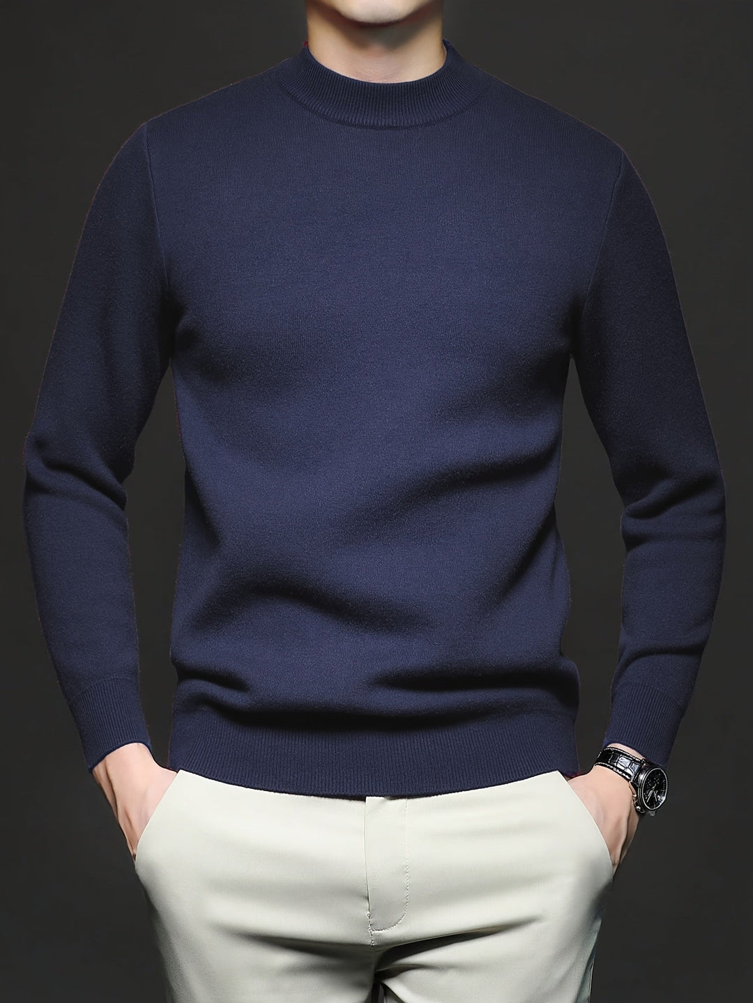 Everett | Raffineret Højhalset Sweater