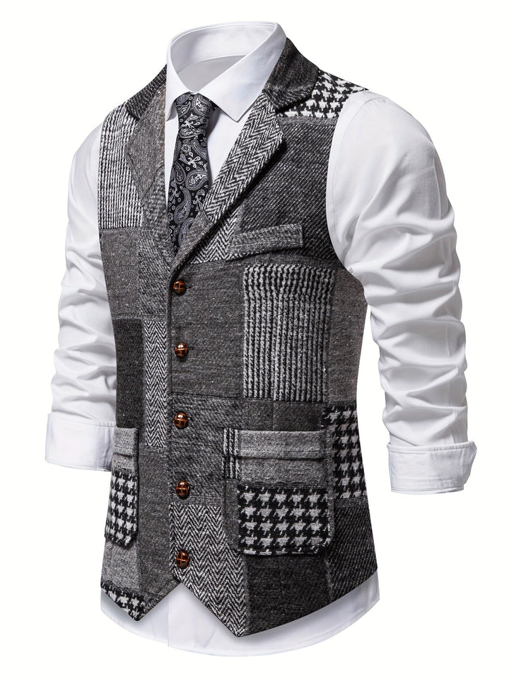 Tobias | Patchwork Skræddersyet Vest