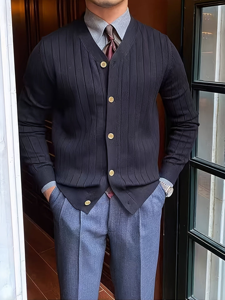 Arthur | Ribbede Knappede Cardigan