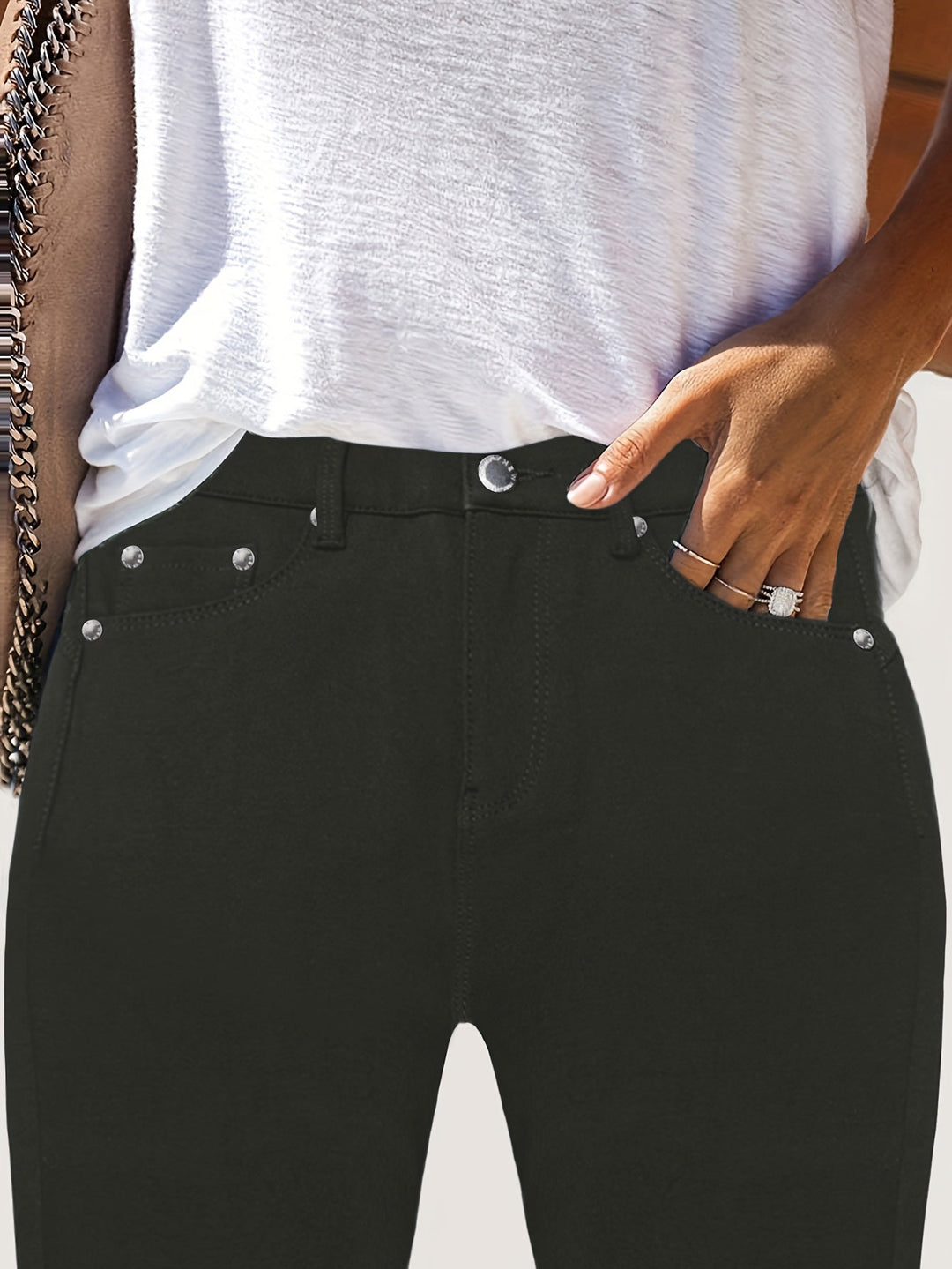 Joan | Højtaljede Skinny Jeans