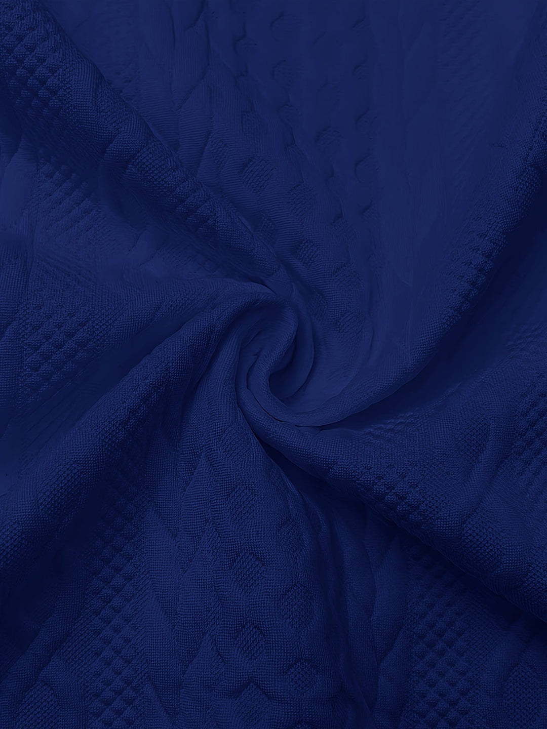 Georgia | Tekstureret Halv-Zip Sweatshirt