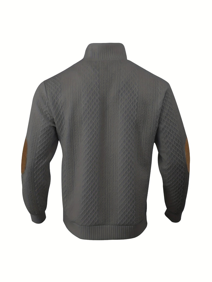 Lorenzo | Tekstureret Ståkrave Sweater