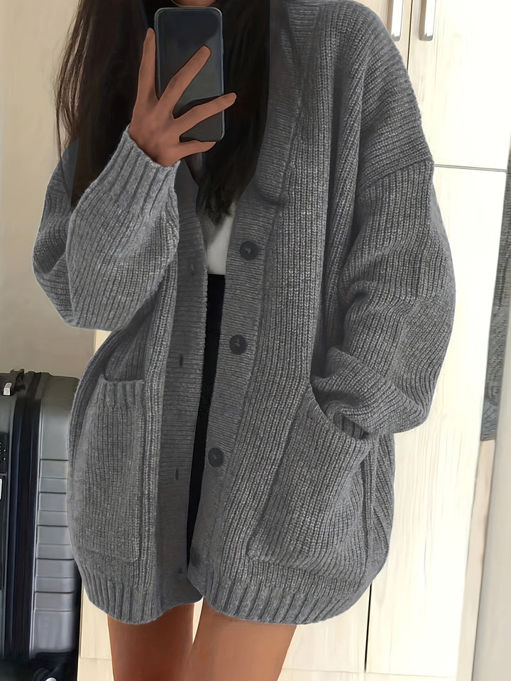 Maisie | Afslappet Knappet Cardigan