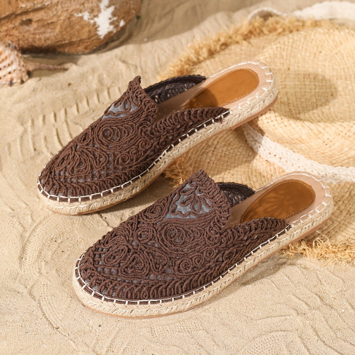 Bonnie | Vævede Slip-On Mules