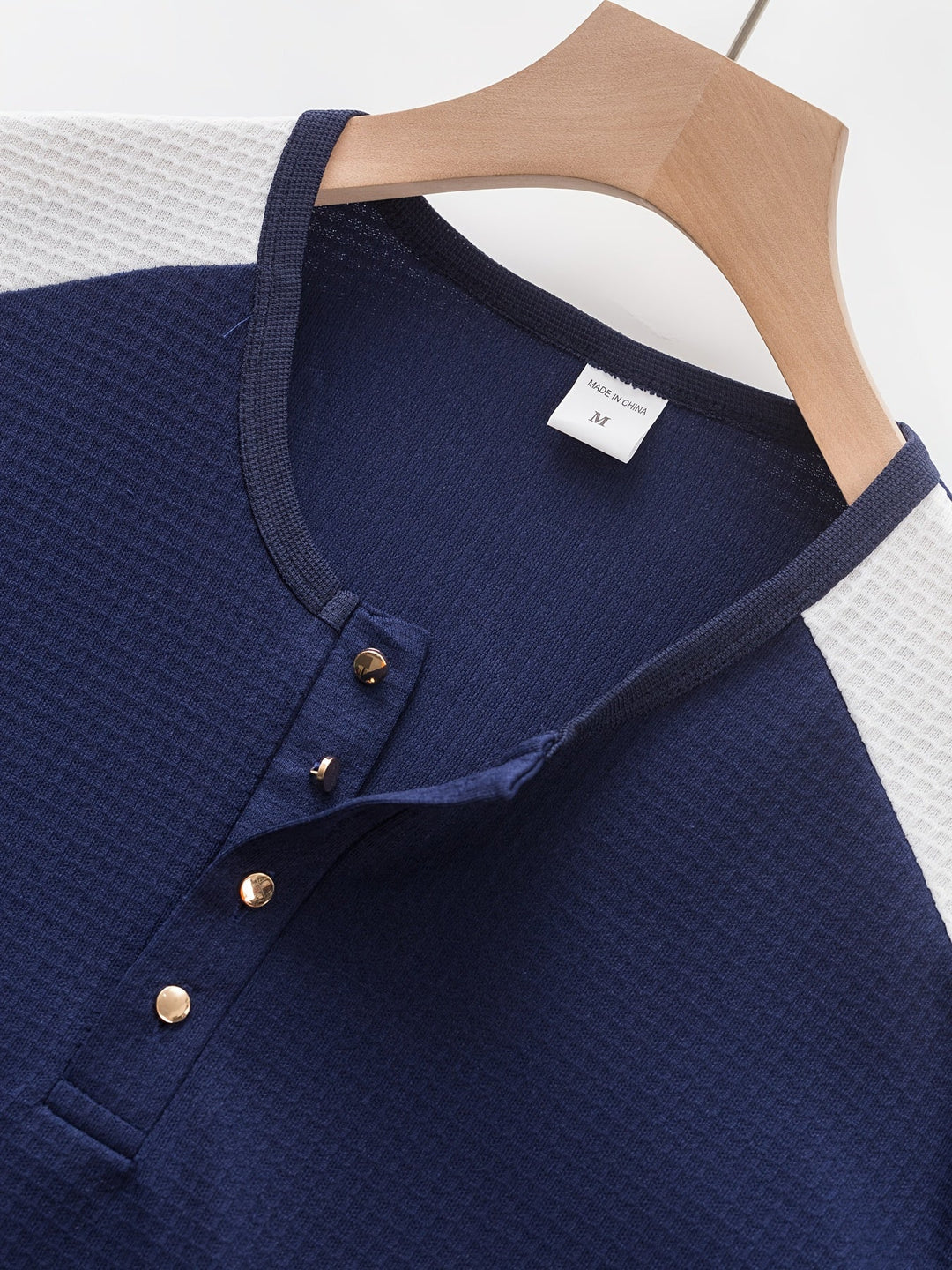 Curtis | Tekstureret Langærmet Henley