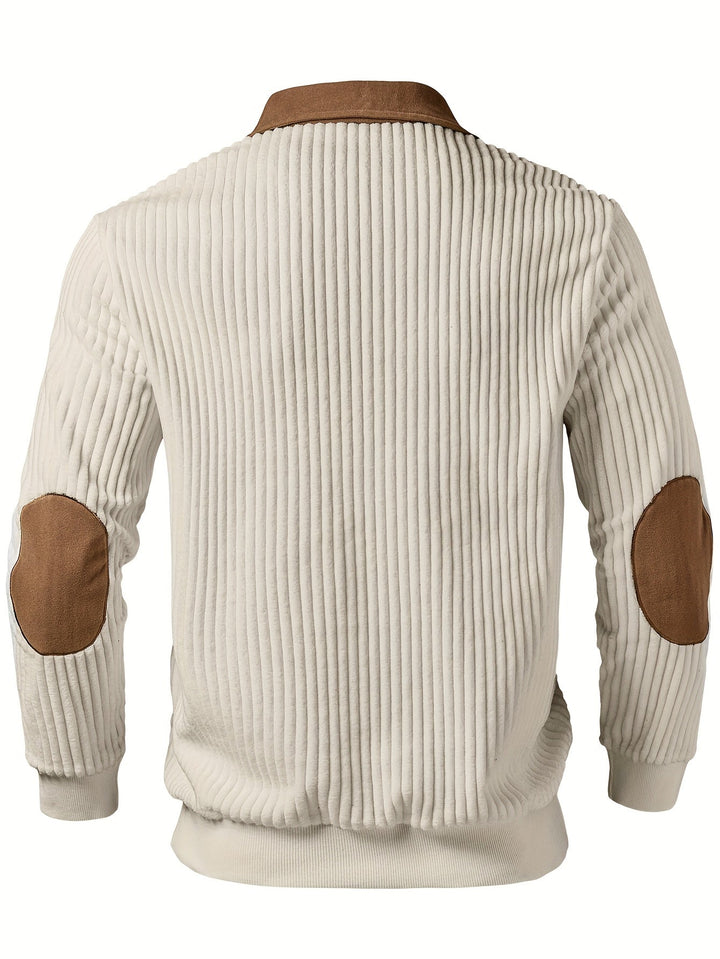 Roland | To-farvet Quarter-Zip Pullover