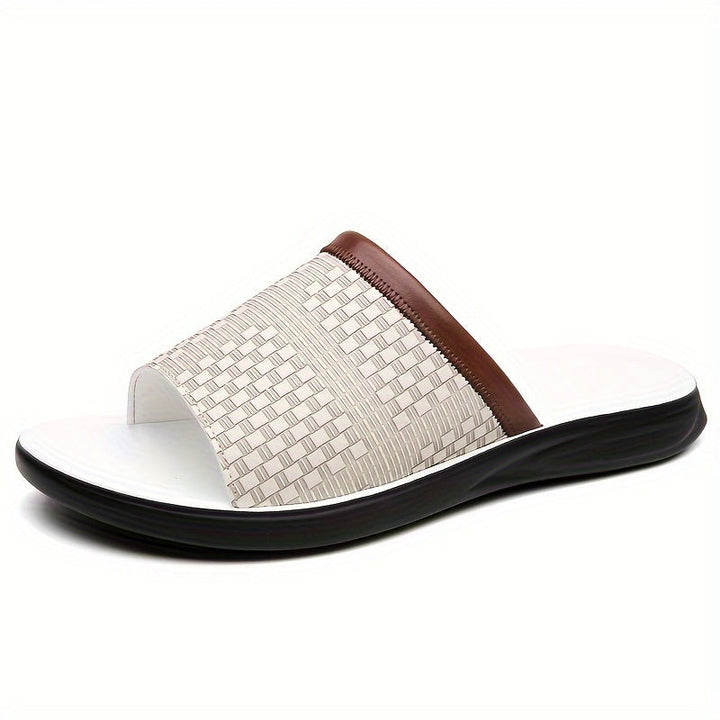 Elliot | Vævede Slide Sandaler