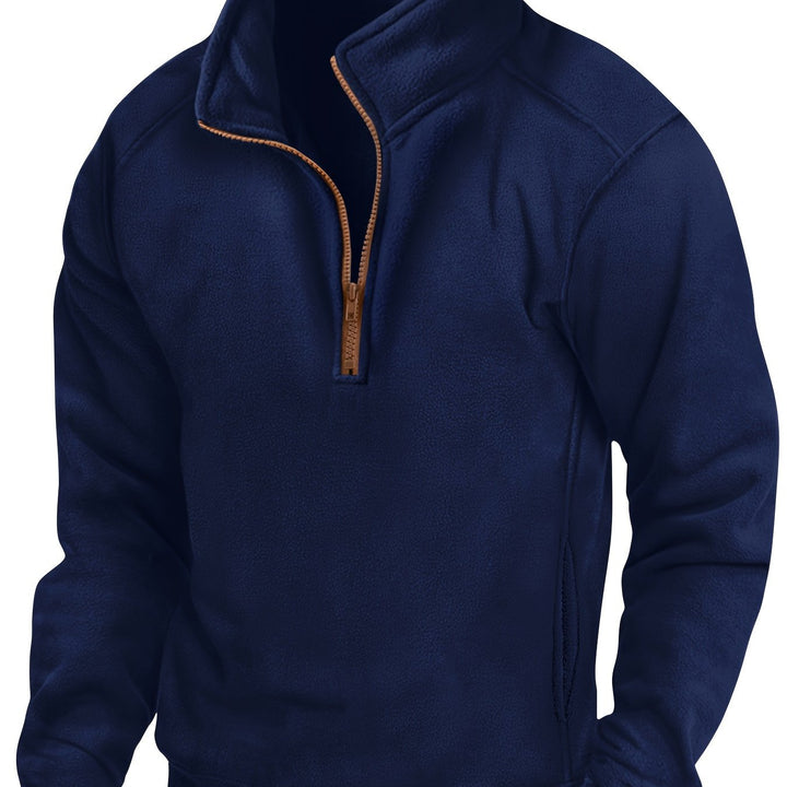 Colton | Stand-Krave Halv-Zip Pullover