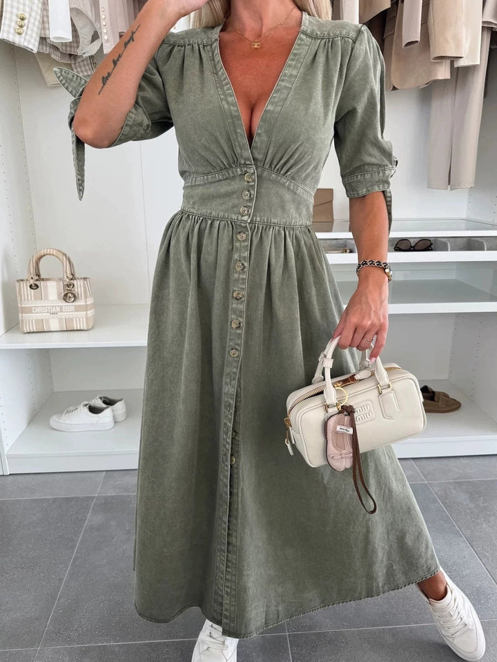 Dronning | Sexet Denim Kjole