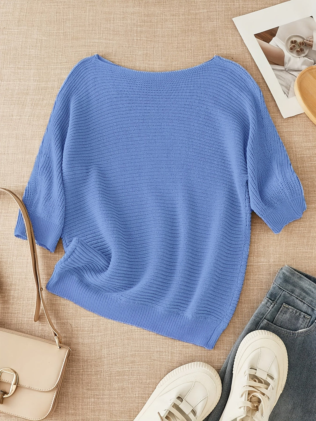Lena | Afslappet Åbenstrikket Sweater