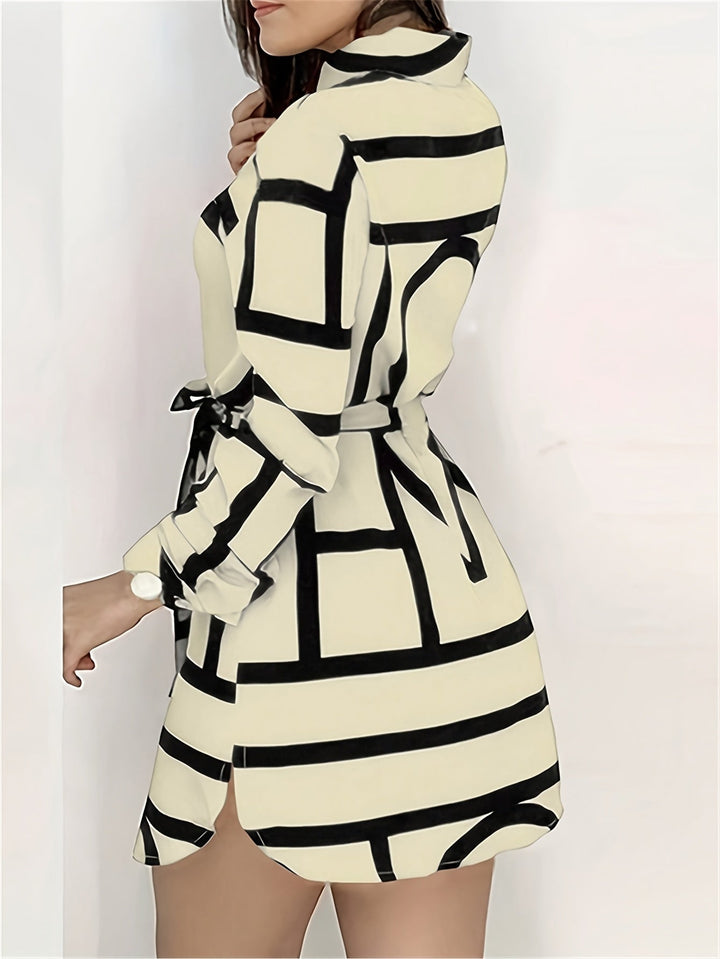 Susanna | Bold Print Skjortekjole
