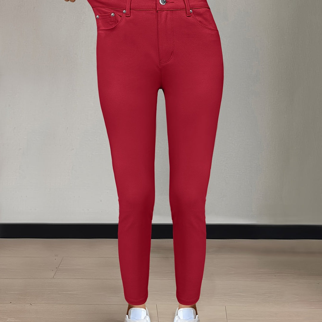 Sylvie | Højtaljede Skinny Jeans