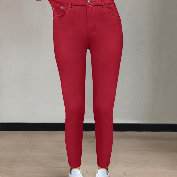 Sylvie | Højtaljede Skinny Jeans