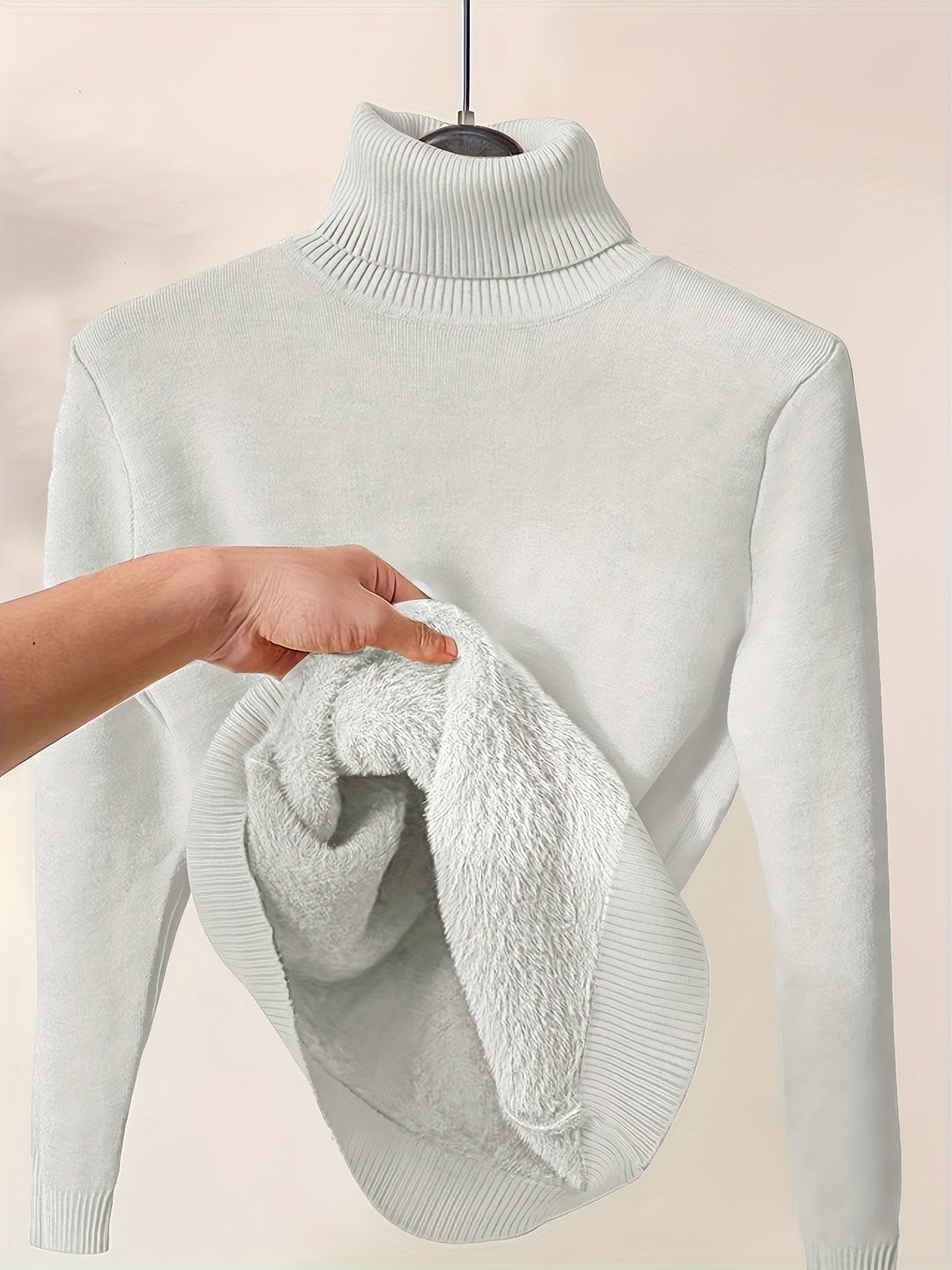 Selena | Cozy Lined High-Neck Sweater
