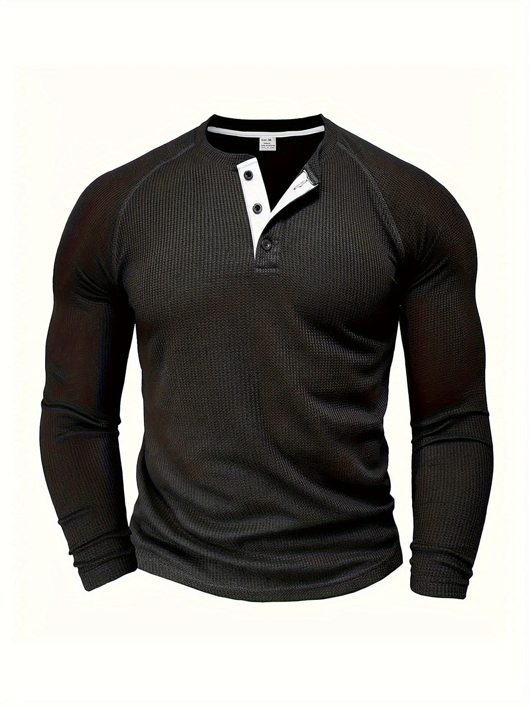Graham | Klassisk Button Henley Skjorte