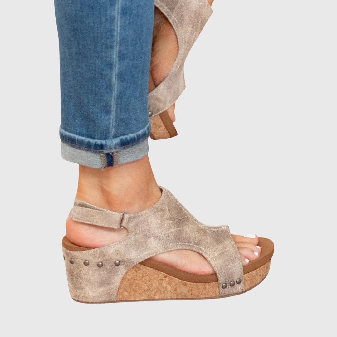 Willa | Casual Open Toe Ortodontiske Sandaler