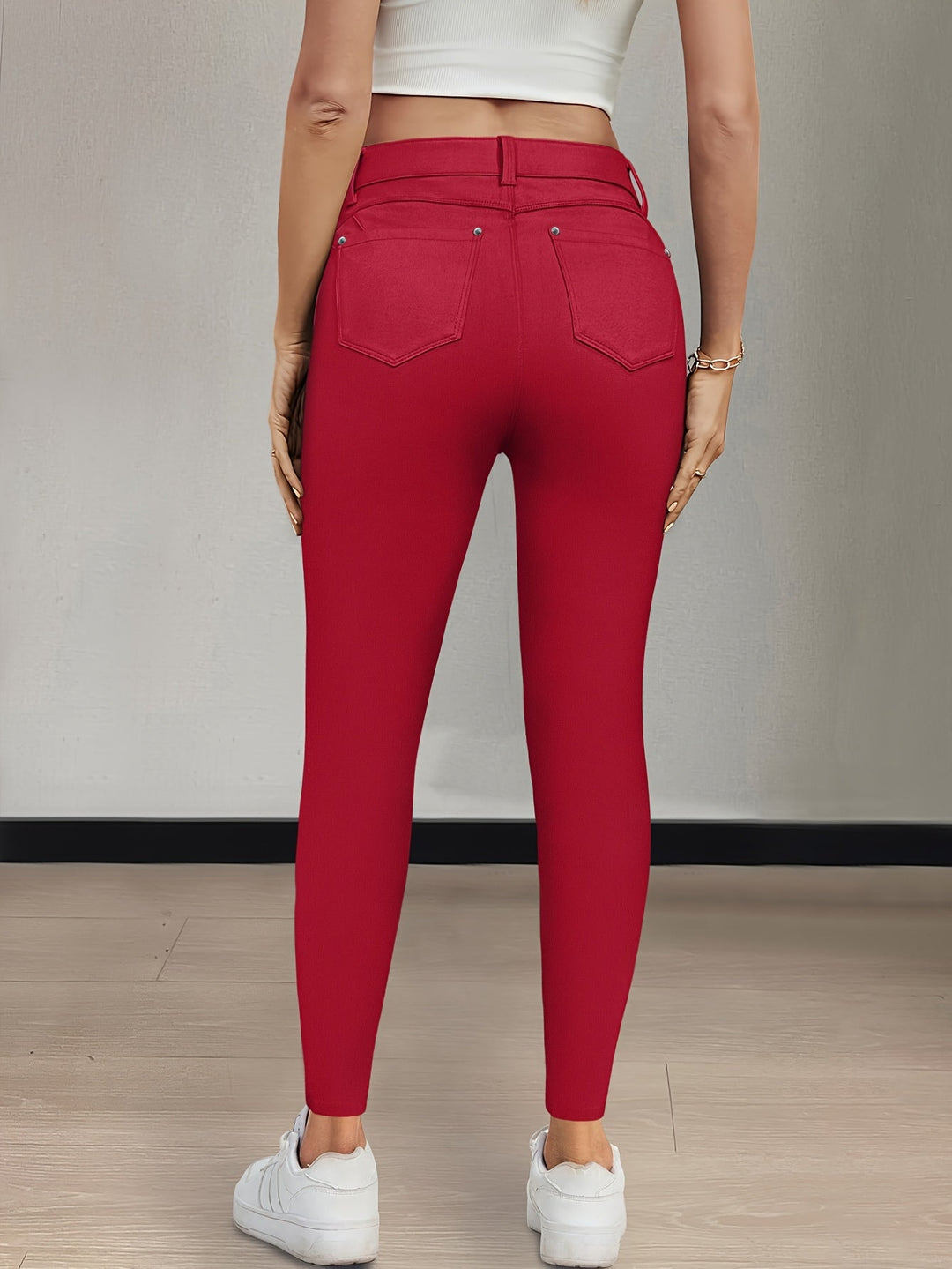 Sylvie | Højtaljede Skinny Jeans