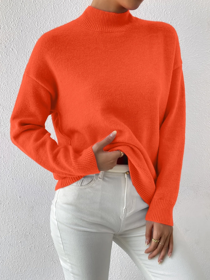 Lorelei | Raffineret Mock Neck Sweater