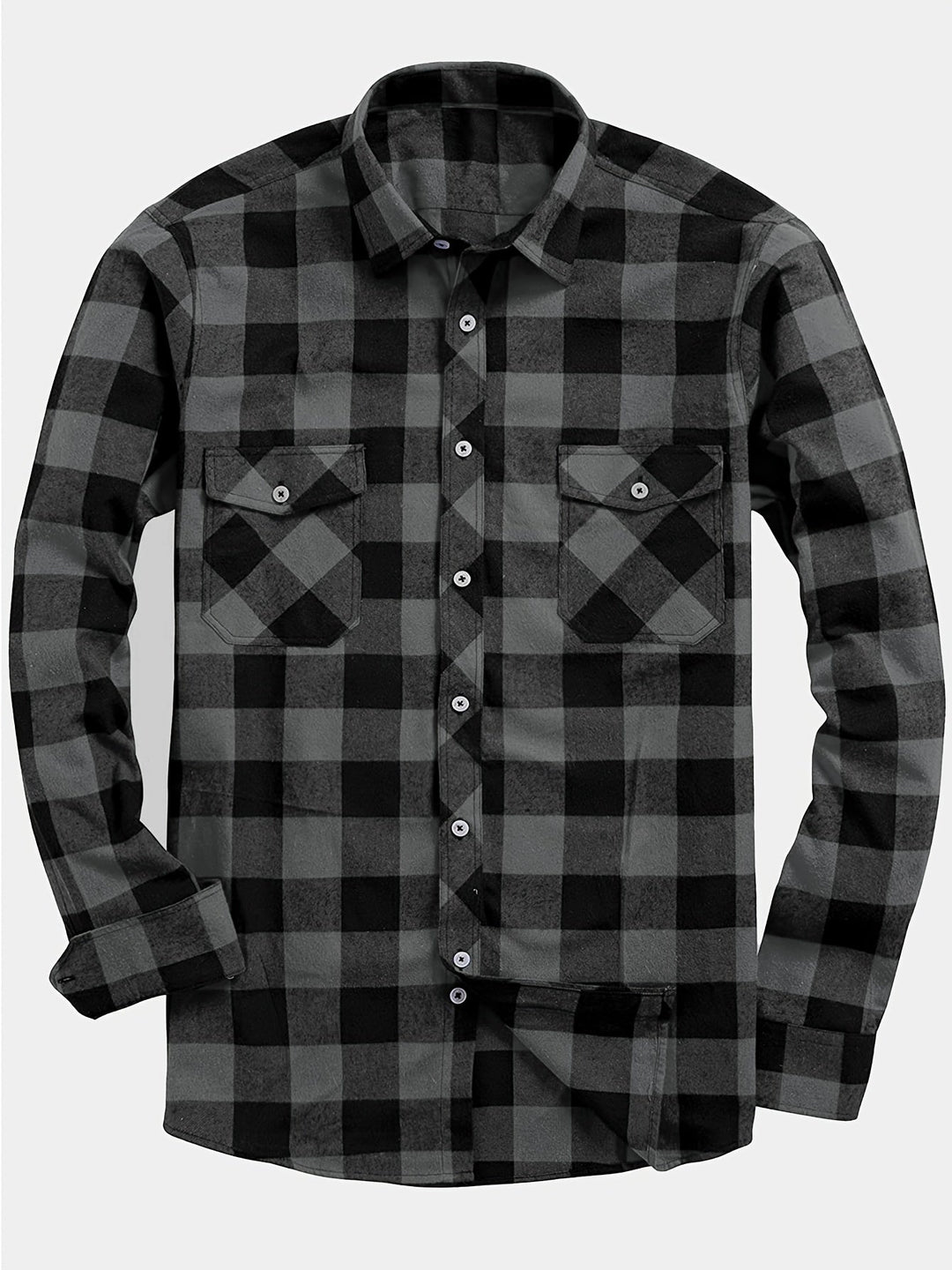 Miles | Klassisk Tjekket Flannel Skjorte