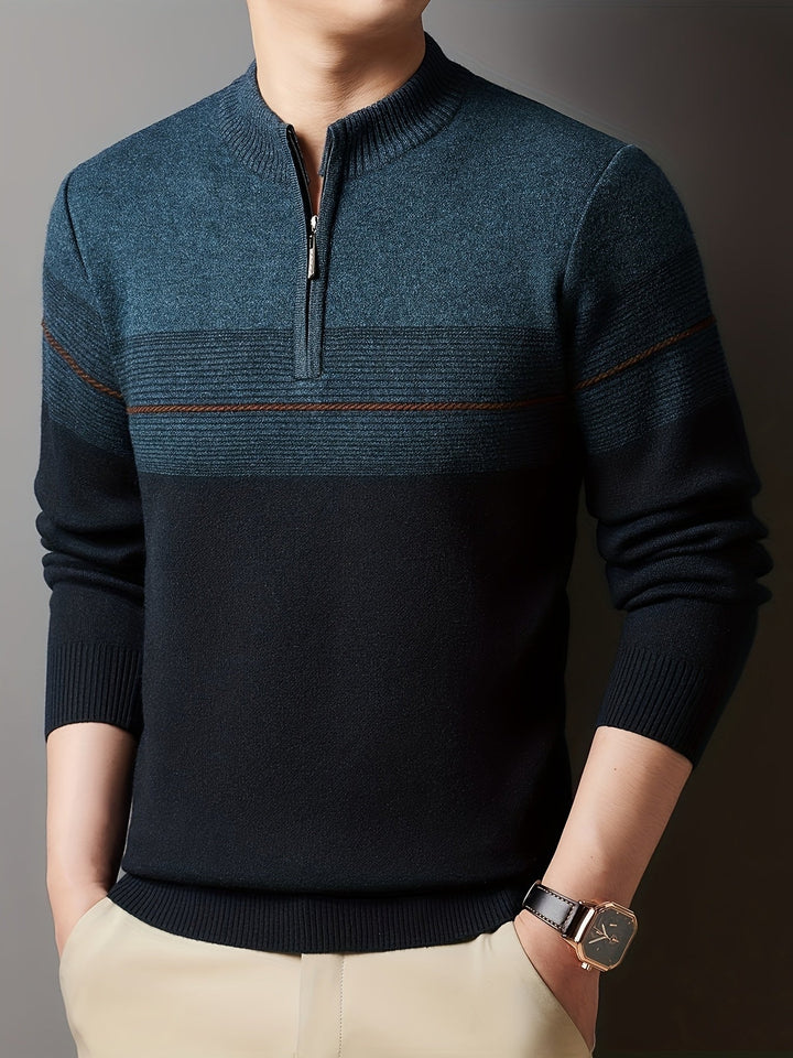 Oscar | Zip-Neck Sweater