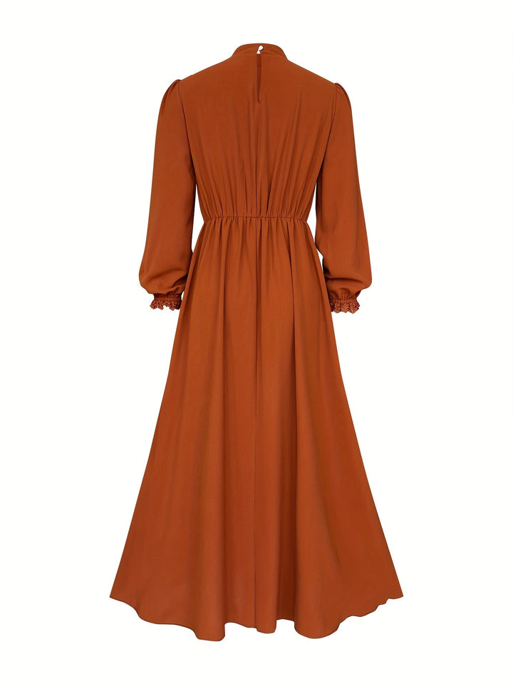 Emmeline | Vintage Plisseret Maxi Kjole