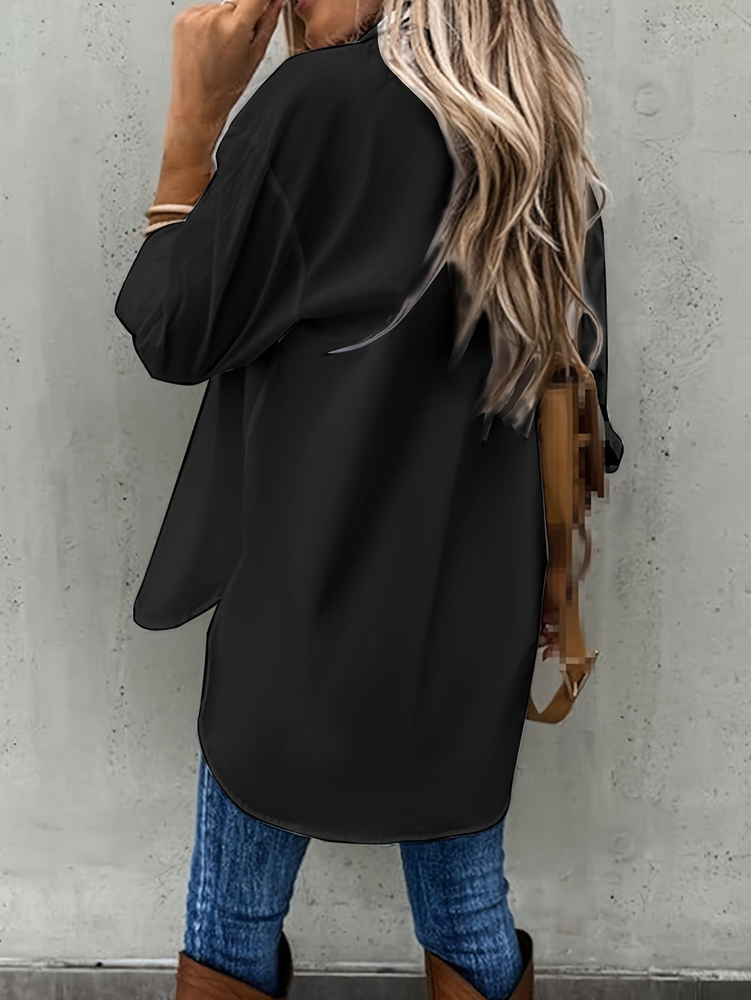 Naomi | Afslappet Button-Up Skjorte