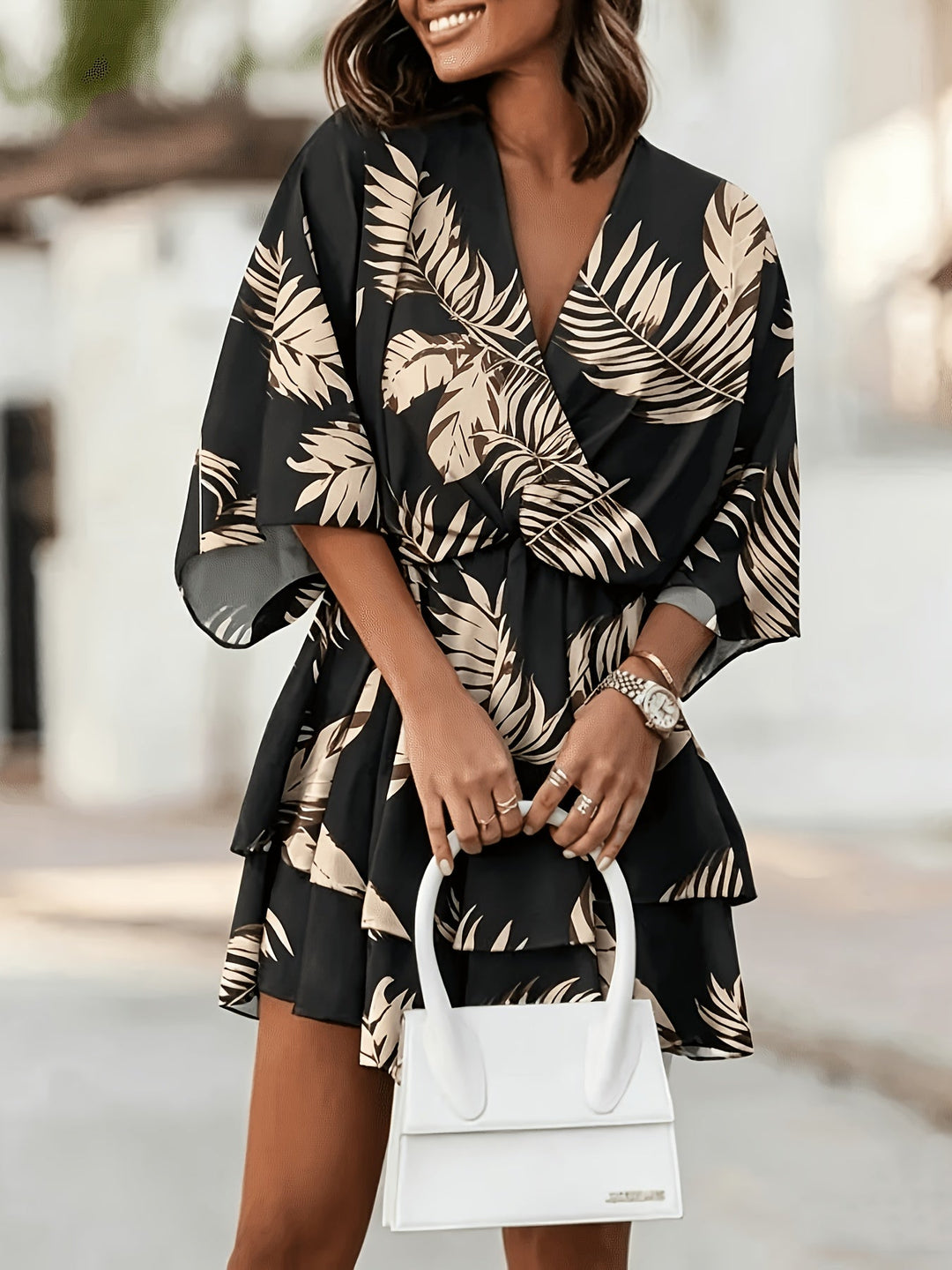 Rosanna | Flydende Batwing Wrap Kjole