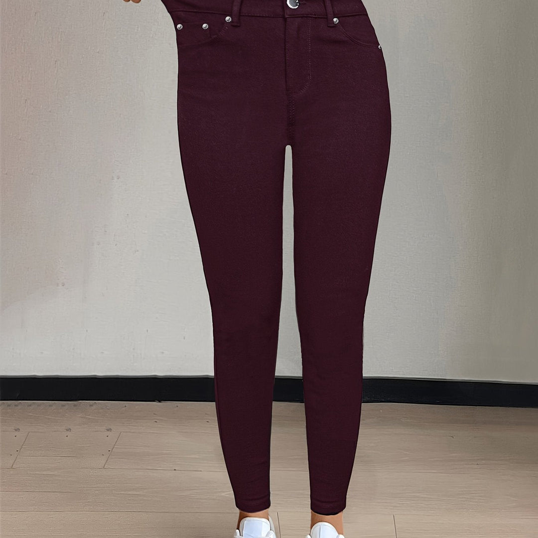 Sylvie | Højtaljede Skinny Jeans