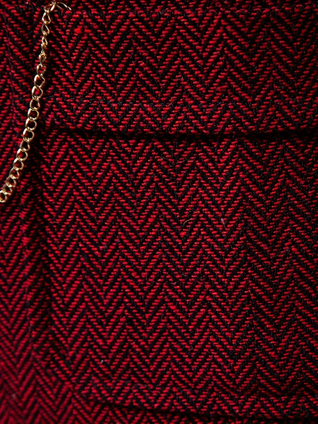 Edmund | Herringbone Enkeltknappet Vest