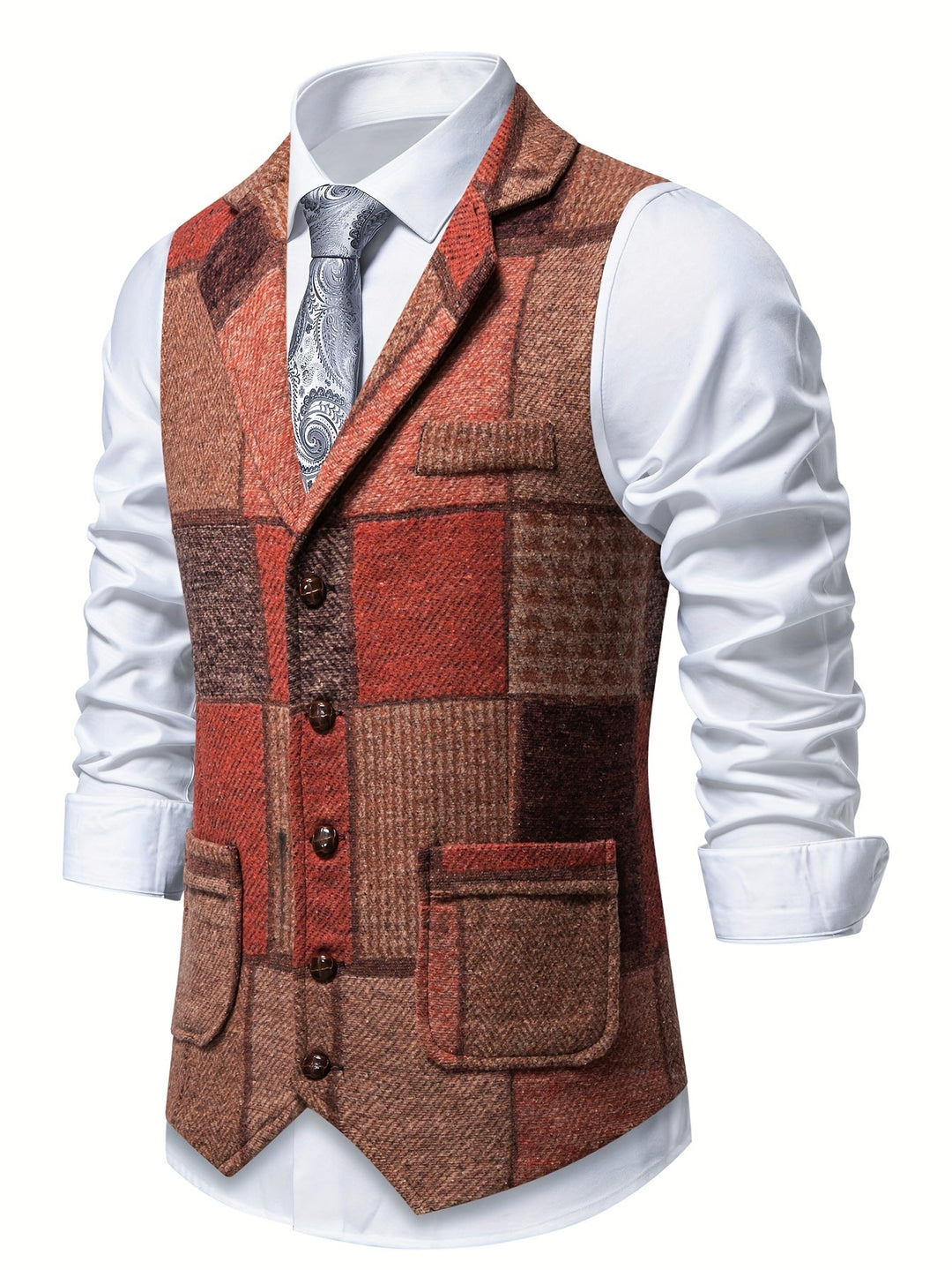 Tobias | Patchwork Skræddersyet Vest