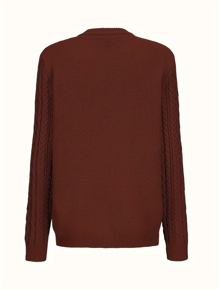 Fern | Tekstureret Knappet Cardigan