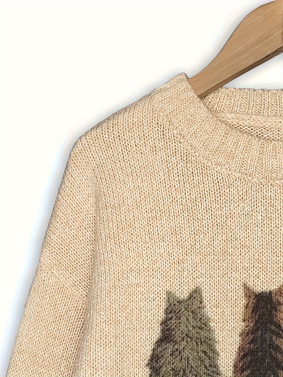 Tamara | Cozy Kat-Print Sweater